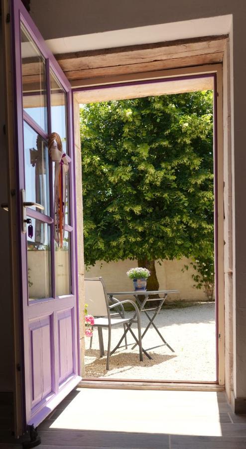 Gite Rural La Maison Mauve Ventouse Exteriör bild