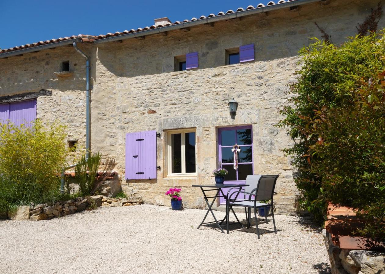 Gite Rural La Maison Mauve Ventouse Exteriör bild