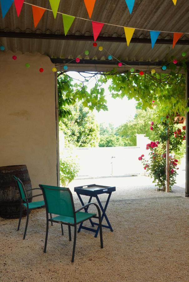 Gite Rural La Maison Mauve Ventouse Exteriör bild